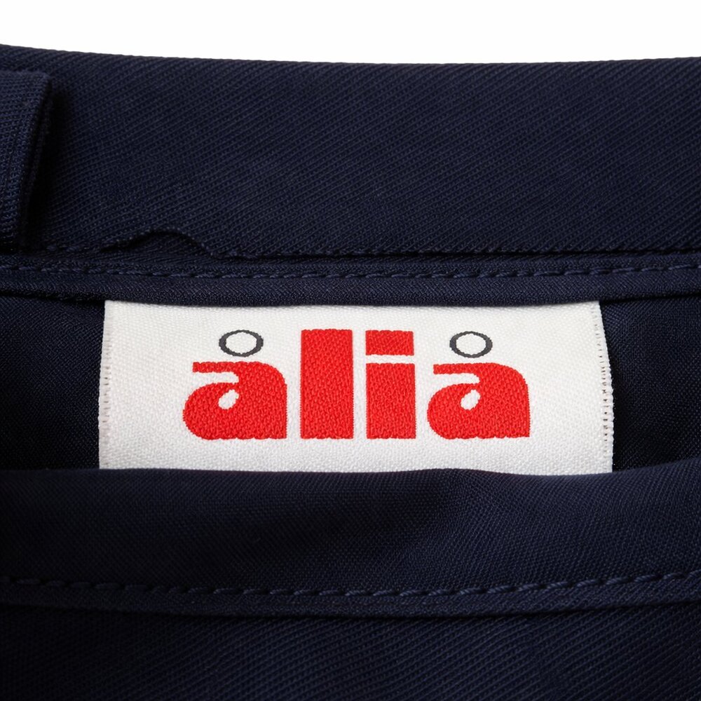 Vintage NWT Alia Navy Fully Lined Pencil Midi Skirt Size 10 Made in Canada - Picture 4 of 9